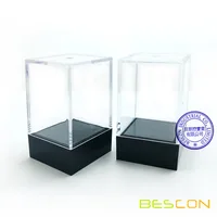 Classic Brick Box for RPG Dice Clear Plastic Dice Box Brick Dice Case Dice Packaging, 5pcs Set 1