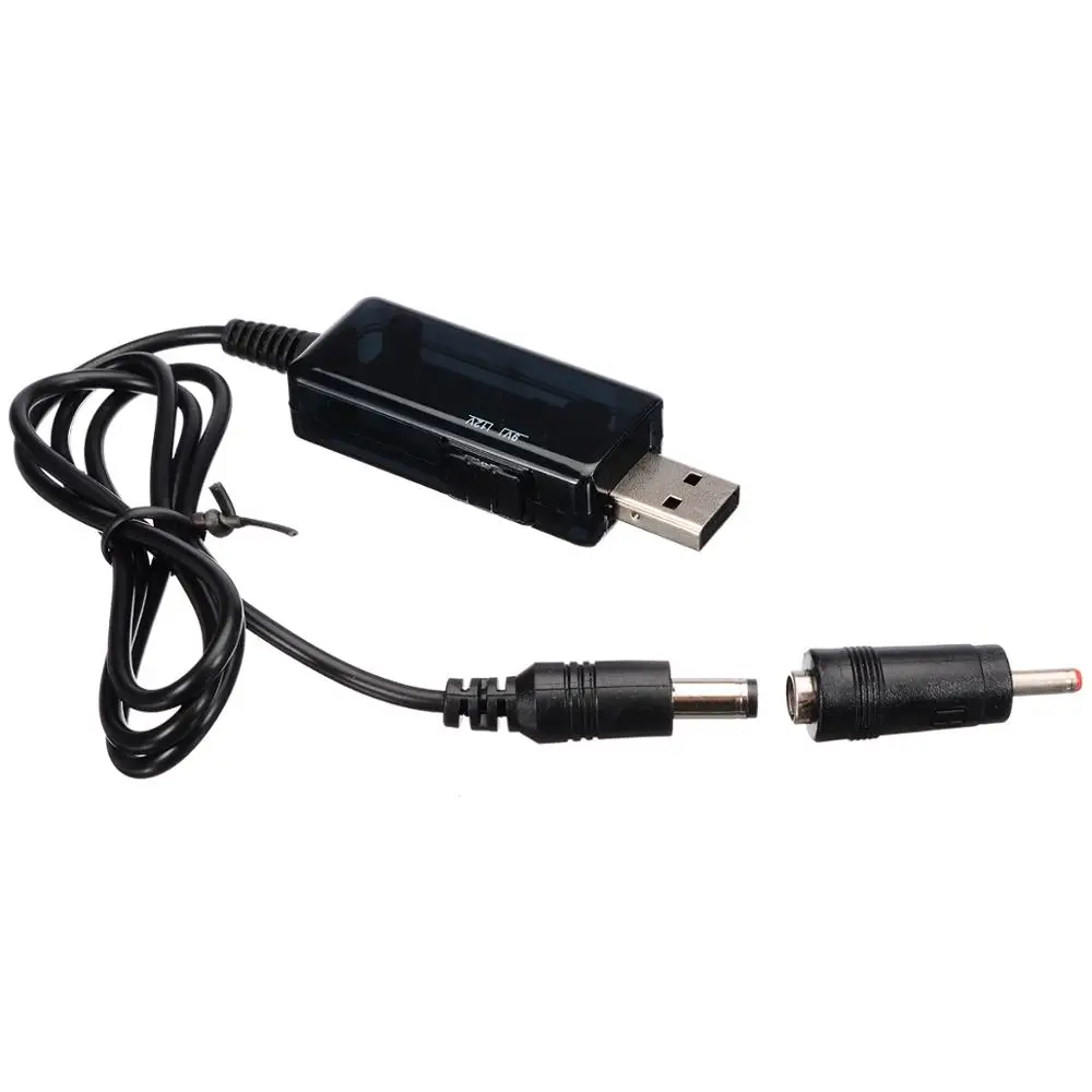 Новый USB бустер кабель 5 В повышающий преобразователь напряжения до 9 в 12