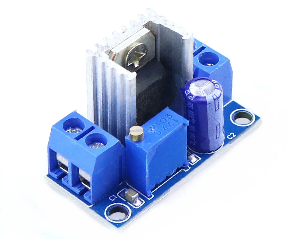 LM317 преобразователь напряжения понижающий модуль платы линейный регулятор