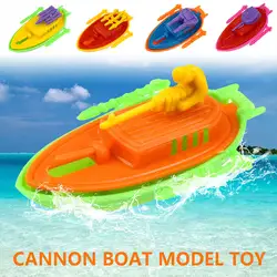 Модель Gunboat корабль модель мини-игрушка-корабль многоцветный Мини-стол украшения Крытый карманная игра украшения игрушка мини-корабль