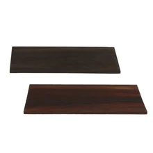 Guitar Blackwood Headplate Veneer Headstock for Luthier Acoustic Classic Guitar Replacement Parts Accessory 5 set kmise mi0498 acoustic guitar neck mahogany neck for luthier replacement