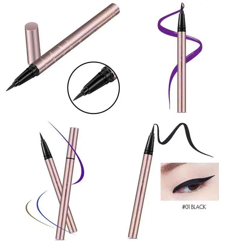 

O.TWO.O Professional Waterproof Liquid Eyeliner Beauty Cat Style Black Long-lasting Eye Liner Pen Pencil Makeup Tools