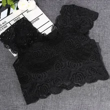 1 шт.,, летние сексуальные женские кружевные топы без рукавов, бюстье, бюстгальтер, жилет, укороченный топ, Bralette Cami, дышащий Мягкий Топ на бретелях