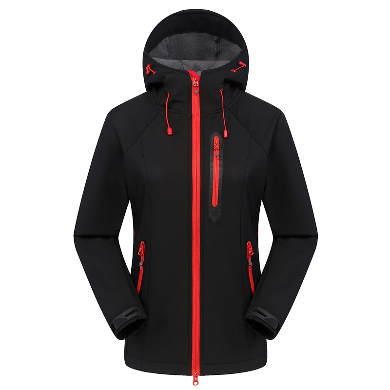 Зимняя водостойкая Водонепроницаемая дышащая флисовая куртка для женщин, ветровка для спорта на открытом воздухе, для альпинизма, походов, кемпинга, рыбалки