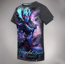 High Quality 3D Vengeful Spirit Tshirts DOTA 2 Hero Limited Edition Tees