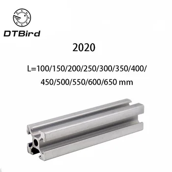 

2020 Aluminum Profile 2020 Extrusion European Standard Anodized Linear Rail Aluminum Profile 2020 3D Printer Parts