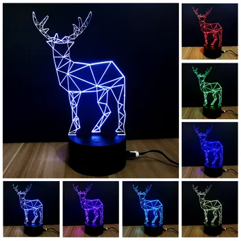 

HY Creative Gifts Star Wars Tie Fighter Lamp 3D Deco Vision Desk Lampara Led USB 7 Colors Changing Baby Sleeping Night Light