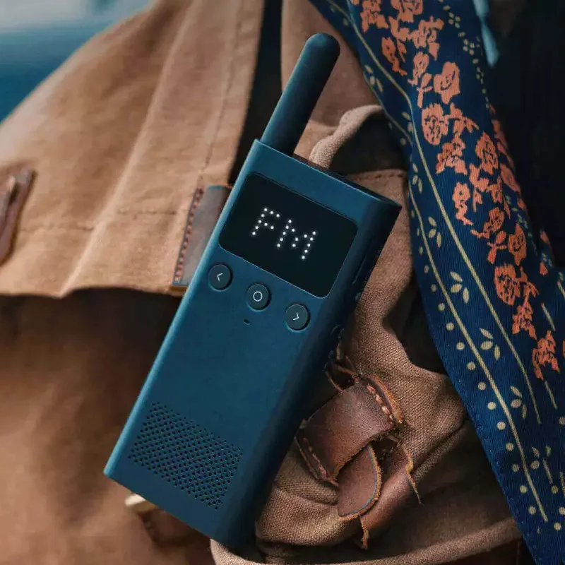 Xiaomi Mijia Smart Walkie smart Talkie с fm-радио динамик в режиме ожидания смартфон приложение расположение поделиться быстро команда Talk