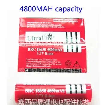 

50pcs 18650 Battery Shrink Sleeve Skin Cells Heat Shrinkable Casing Pvc Heat Shrinkable Film 4800 Mah Capacity Shrinkable Film