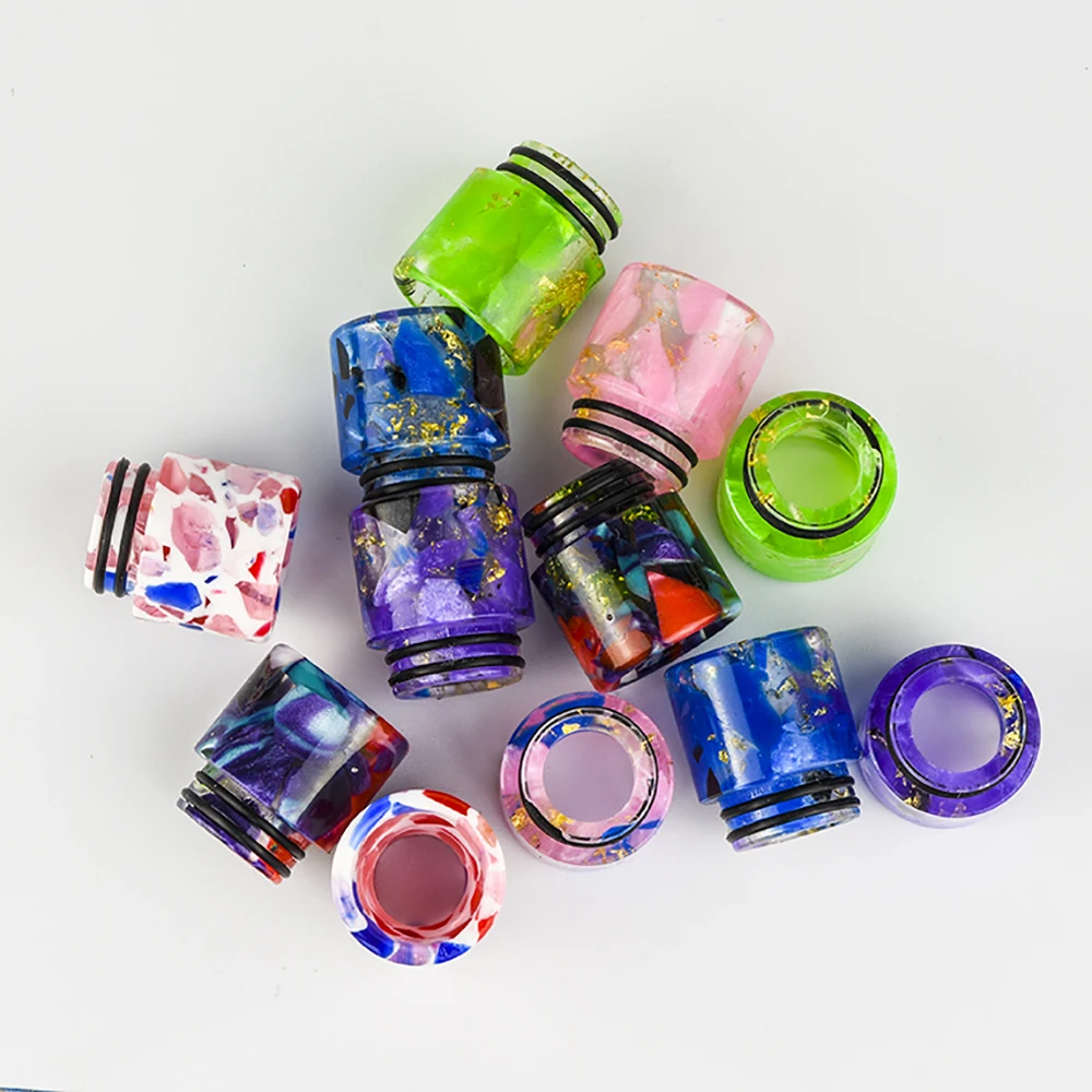 

Atouch Epoxy Resin 510 Drip Tip Colorful Resin Mouthpiece For TFV8 Baby TFV12 / Kayfun V5 / Taifun GT3 Mini