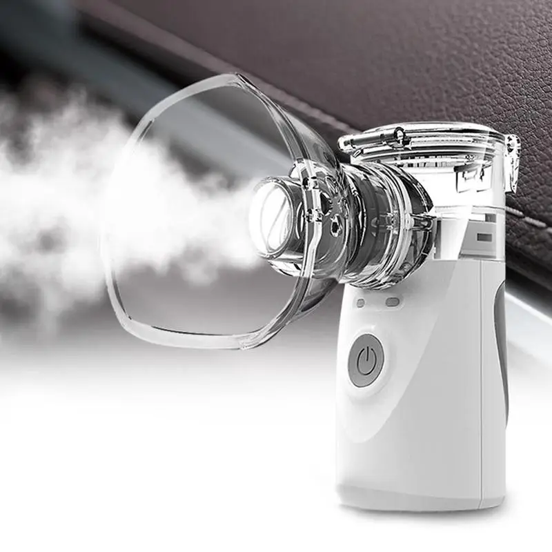 

Health Care Mini Handheld Portable Inhale Nebulizer Silent Ultrasonic Inalador Nebulizador Children Adult Rechargeable Automizer