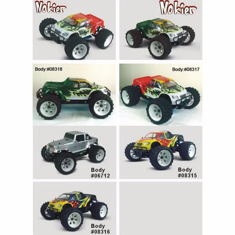 Игрушечная машина 94062 MONSTER TRUCK 1/8 весы с электрическим приводом 4WD внедорожных дистанционное управление RC автомобиль 80A ESC KV3500 мотор