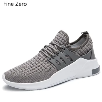 

2019 Male Air mesh Summer Men Big Size 46 Spring Air mesh Running Shoes for Man Outdoor Air Sports Shoes Sneakers for Men