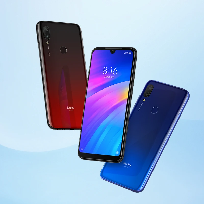 Мобильный телефон Xiaomi Redmi 7 с глобальной версией 3 ГБ 64 Восьмиядерный процессор