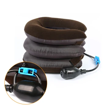 

OPHAX neck massage 3 Layer Inflatable collar to relieve neck muscles reduce headaches mild stretching of the cervical spine