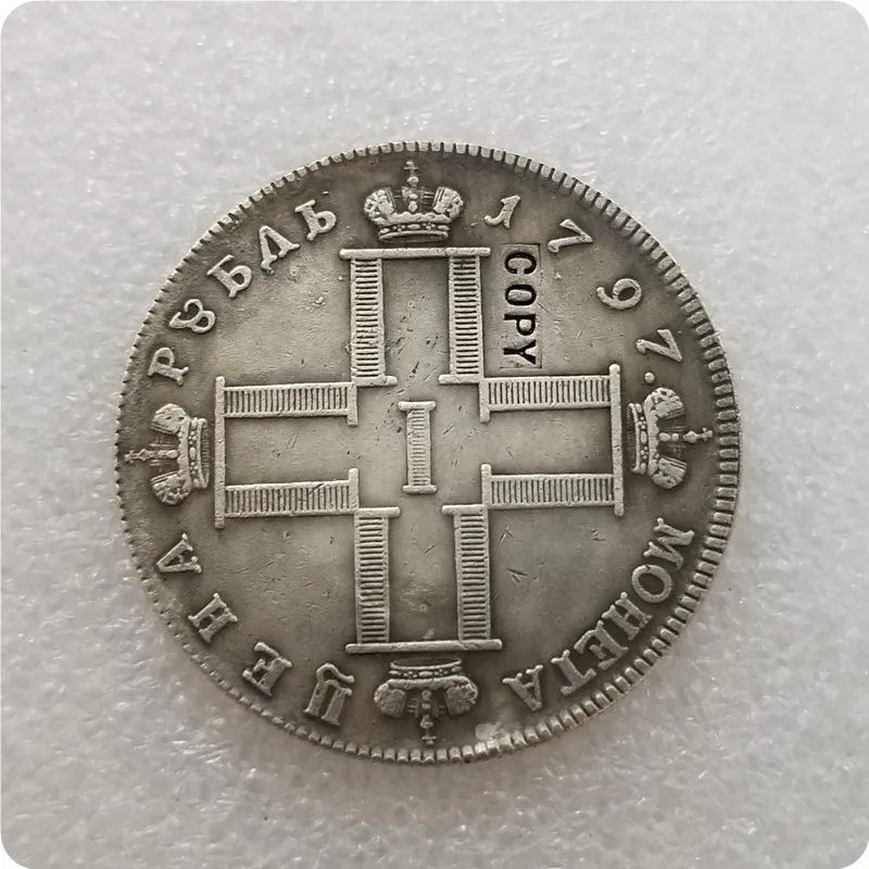 

1 ROUBLE 1797 RUSSIA Copy Coin commemorative coins-replica coins medal coins collectibles