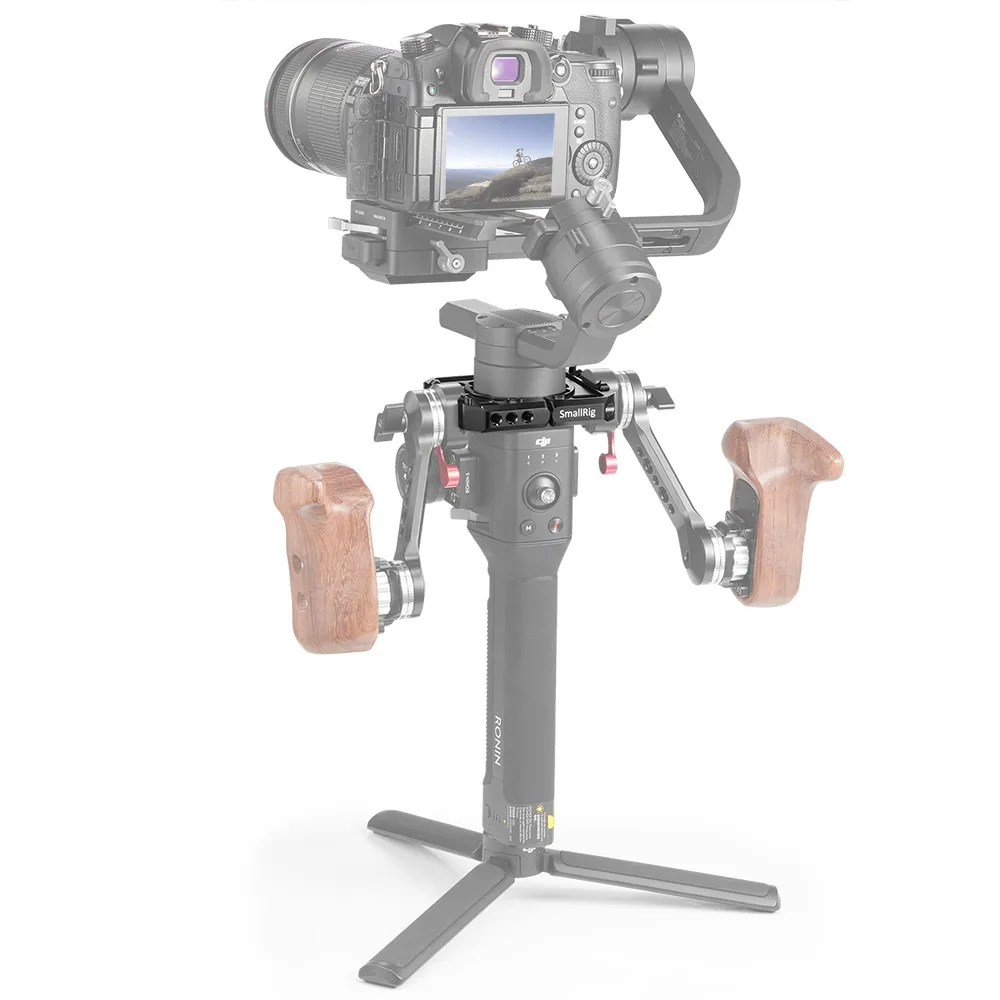 Зажим для удилища SmallRig для DJI Ronin S Gimbal стабилизатор быстросъемный комплект с резьбовыми отверстиями 1/4 и 3/8-2221