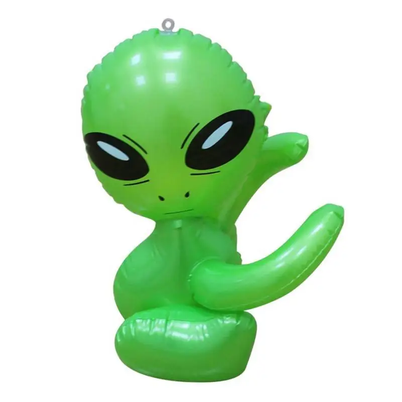 1 шт. зеленая модель инопланетянина игрушки детские надувные игрушки Косплей Хэллоуин/день рождения вечерние товары детские надувные игрушки