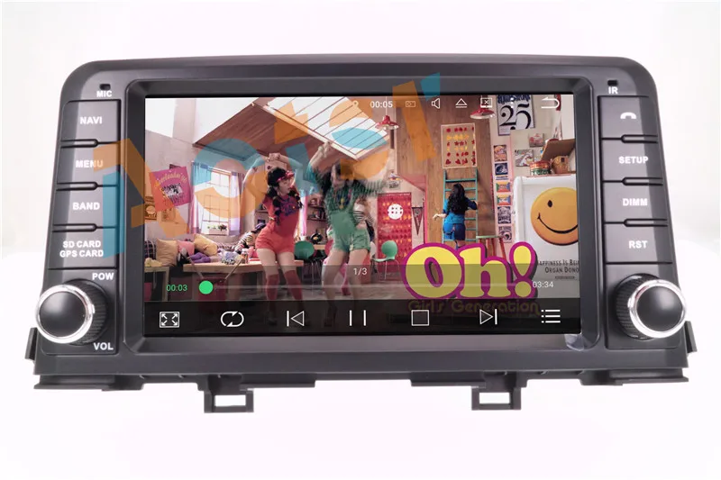 Top 8 Core Android 6.0 Auto Stereo GPS Navigation Radio Receive Bluetooth For KIA PICANTO MORNING 2017 2018 NO Car CD DVD Player 3