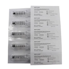 0,3 мл стерильные Sryinge ампулы головка для Hyaluroic кислота карандаш-аппликатор для удаление морщин губ подъема одноразовые расходные материалы, инструмент для макияжа