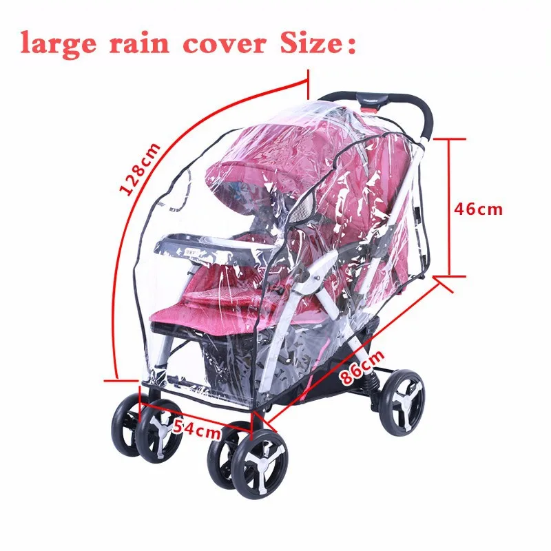 plastico para cubrir coche de bebe