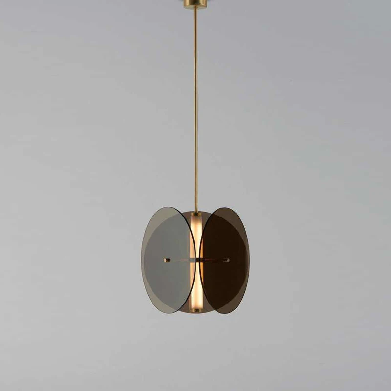 

Post-modern Art Restaurant pendant lamp Nordic Simple Dining Table Bedside Bed Three Round Bar Cosmos Pendant Lights