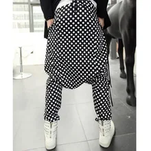 Г. Новые мужские брюки больших размеров модные ночной клуб парикмахер волновой точки промежность кросс Штаны для певицы для сцены костюмы