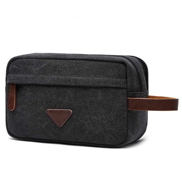 Portable Man Travel Wash Bag Canvas Cosmetic Bags Men S Bath Make Up Portable Man Travel Wash Bag Canvas Cosmetic Bags Men S Bath Make Up Toiletry Zipper Women