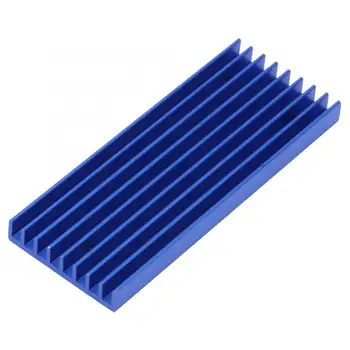 

Q28*6*71.5 Three Holes Aluminum Cooling Fin Heat Sink Cooler For Circuit Board Chip