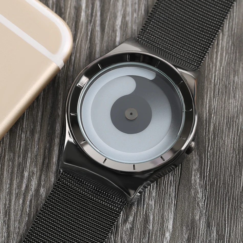 Men Creative Watches Vortex Dial Colorful Design New Arrival Quartz Wrist Watch Men Women Christmas Gift Watch Xmas Clock Relos (11)