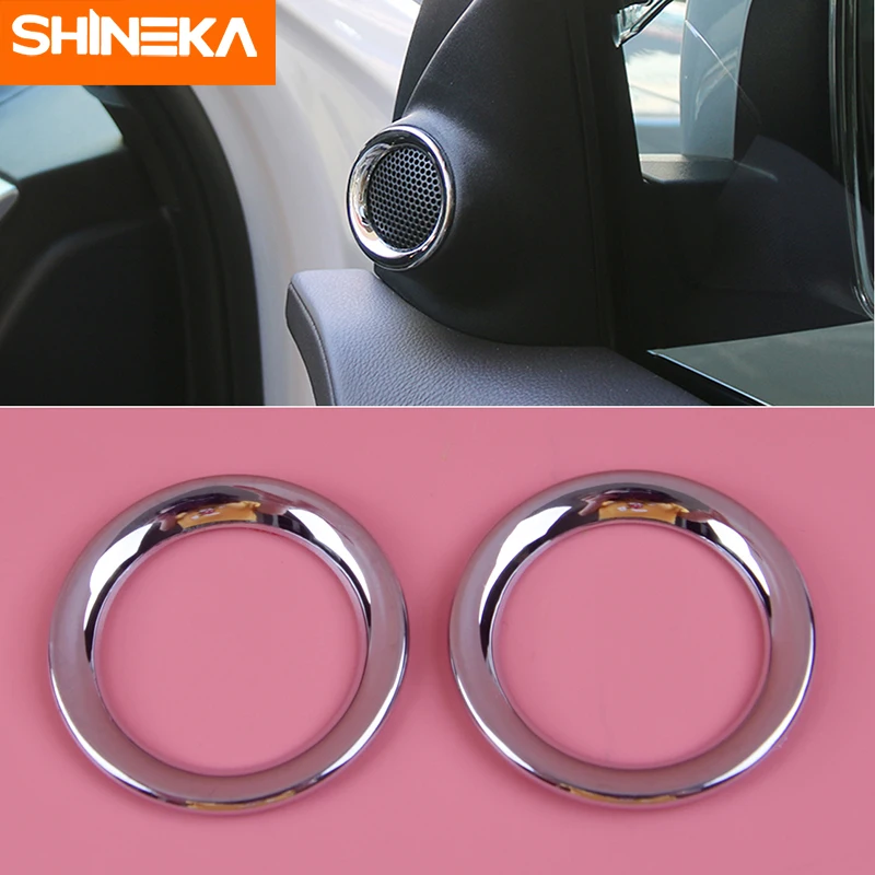 Внутренние молдинги SHINEKA для Jeep Grand Cherokee 2011 + крышка стереоколонки двери