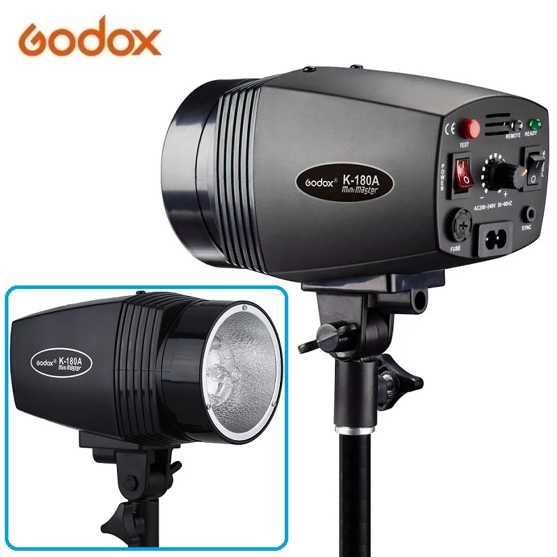 

Mini Master Godox K-180A k180a 180W Small Photography Flash Light Studio Accessories