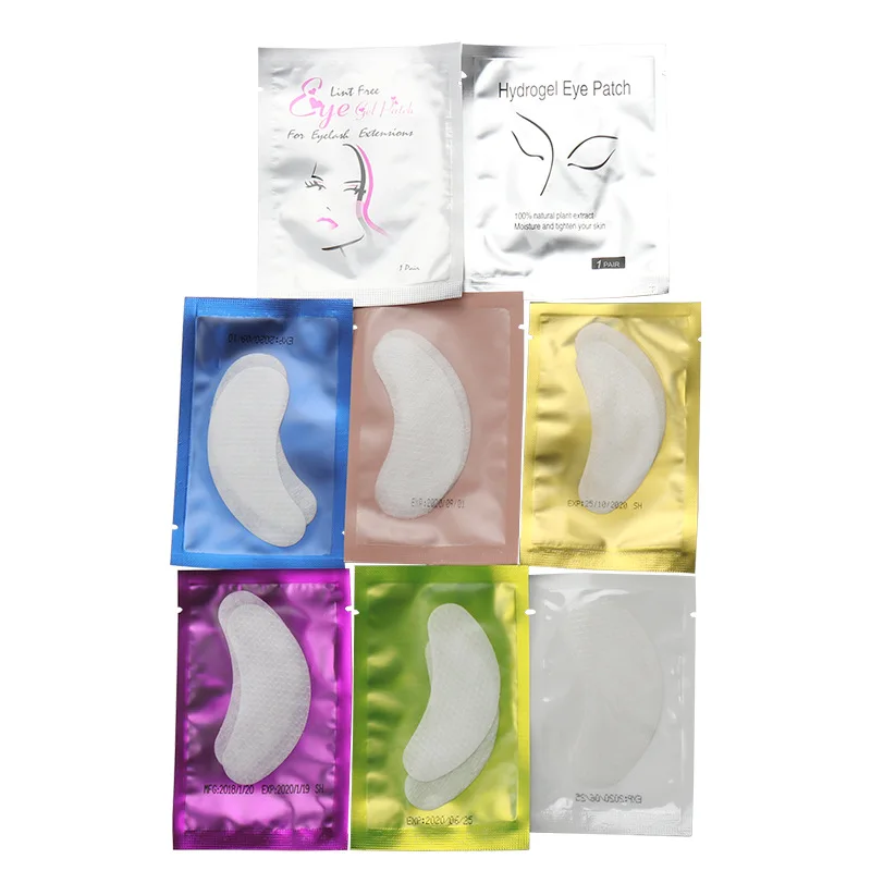 

50/100 Pairs Eyelash Extension Grafting Eyelashes Under Eye Pads Paper Eye Gel Patches Sticker Wraps Lash Patch Makeup Tool