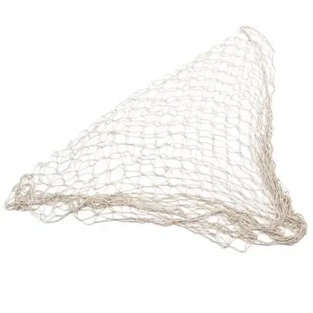 

Hot Nautical Seaside Beach Fishing Net Scene Party Home Decorative Beige