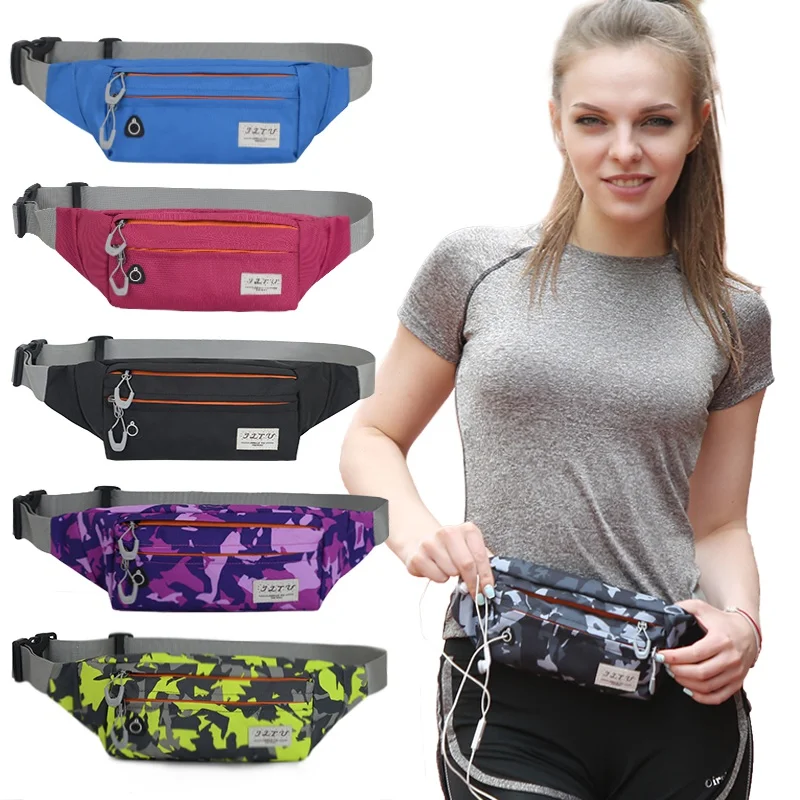 

Outdoor Running Pocket With Multi-layer Pocket Travel Pocket With Adjustable Belt Bag