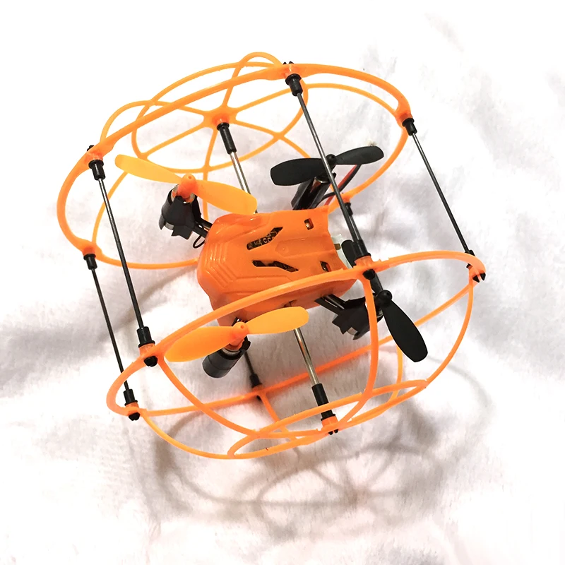 Мини-Дрон мяч Helic Max Sky Walker 2,4 GHz 4CH Fly Ball RC Квадрокоптер 1336 3D флип-ролик Безголовый Дрон RC вертолет игрушки