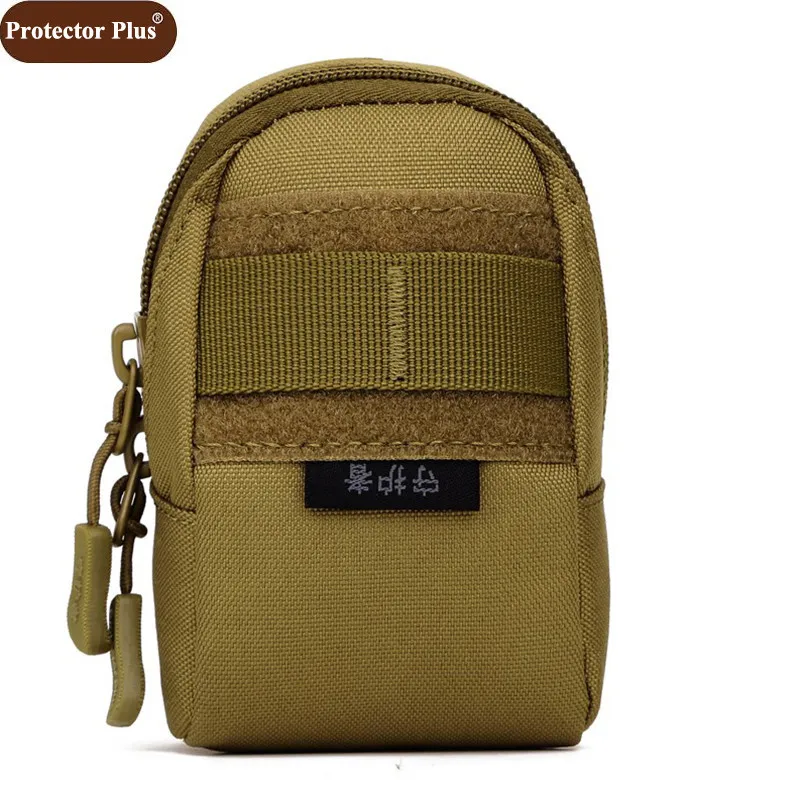 

Protector Plus MOLLE Mini Pocket Multi-function Military Bag High-quality Men Nylon Bags 2019 Mobile Phone Pack D579