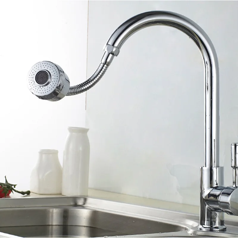 360 Rotary Kitchen Faucet Bathroom Spray-shower Filter L/S Size Water Saving Tap Faucet Bubble Aerator Nozzle Filter
