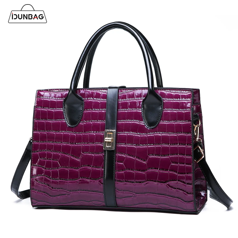 

Fashion Luxury Brand Crocodile Bag Women High Quality PU Leather Handbags Shoulder Messenger Bag Handbag Ladies Casual Totes