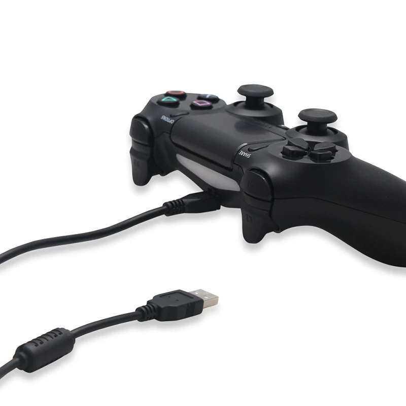 Micro USB Data Cable Charger For Sony PS4 Slim Game Controller 2 In 1
