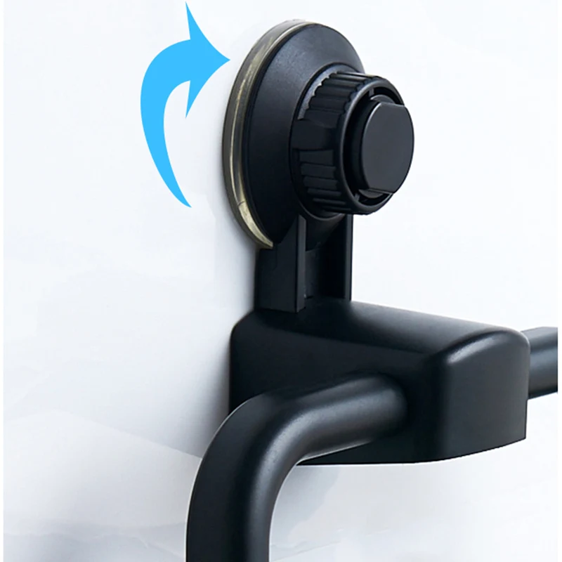 KLX-Vacuum Strong Suction Cup Towel Ring for Kitchen, Punch Free, No Trace, Towel Hook, home Storage Shelf, Bathroom