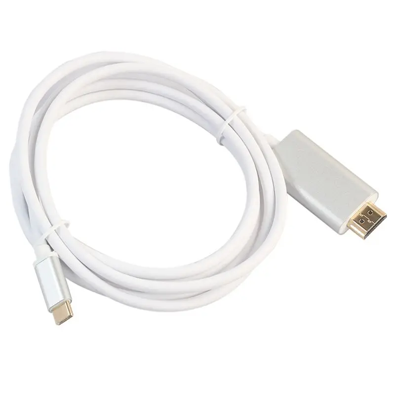 FFYY-USB-C разрешение Effelon 1,8 M 4K type C USB 3,1 Male to HDMI кабель для Macbook 12 дюймов/Chromebook/Lumia950 XL и т. Д - Цвет: Other