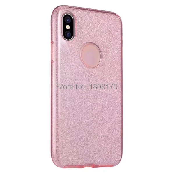 C-ku украшения блестки Стразы TPU Мягкий PC 3 в 1 чехол для iPhone X 8 I8 I7 7 Plus 6 6 S Модный Гибридный сотовый телефон кожаный чехол 80 шт