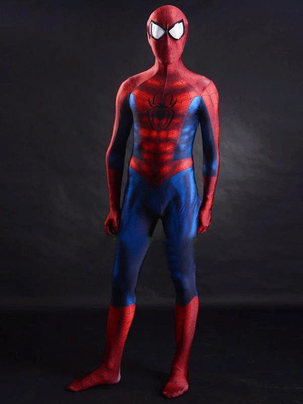 

Hot Sale Eye Glasses 3D Shade Pattern Spiderman Costume for Cosplay Halloween Party