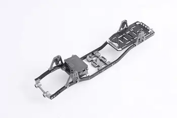 

Carbon Fiber Metal Frame Frame RC Beam Car Frame Parts for 1:10 Axial SCX10 D90 Rock Crawler