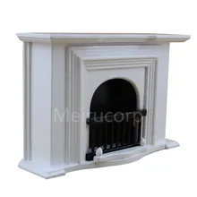 Кукольный домик миниатюрная мебель 1/12 весы хорошо ручной работы белый камин