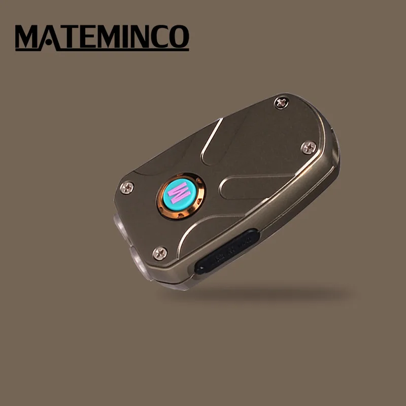 Mateminco CSF01 мини Keychian Usb Перезаряжаемый 395nm УФ светодиодный фонарик для аварийной