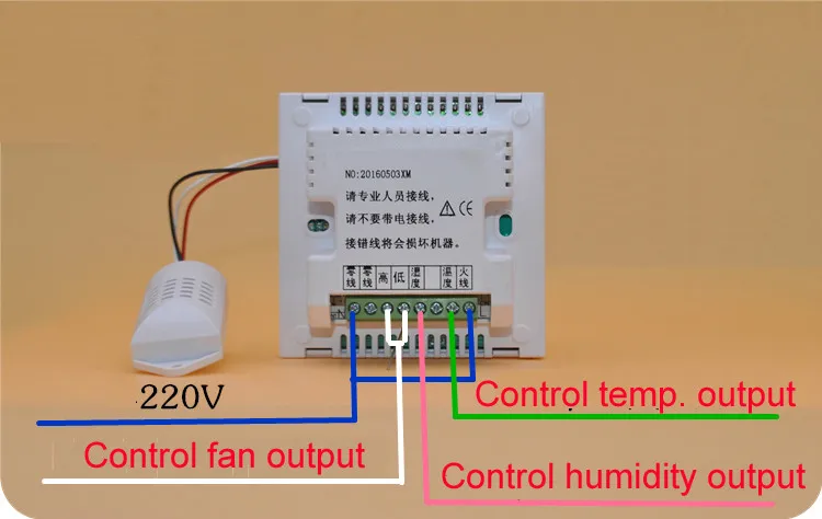 ЖК-дисплей 86 режим контроллер температуры и влажности с функцией таймера 1-99 'C 10% RH-90% RH