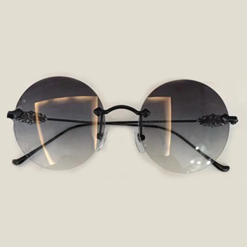 Verpackung Sonnenbrille Oculos Box Weiblich Glas Runde Sunglasses No1 Mit Brillen De no3 Hohe Feminino Sunglasses Sol Qualität no2 Für Sonne Frauen Sunglasses Randlose 0f65qwzz