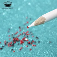 1PCS Rhinestone Picker Dotting Pencil For Picking Up Stones Self Adhesive Gel Gem Picker Nail Art Decoration Tools Pickup Pens 2